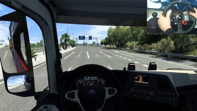 ETS 2 - Ford F Max Transporting a Volvo Dump Truck Part 2 смотреть онлайн