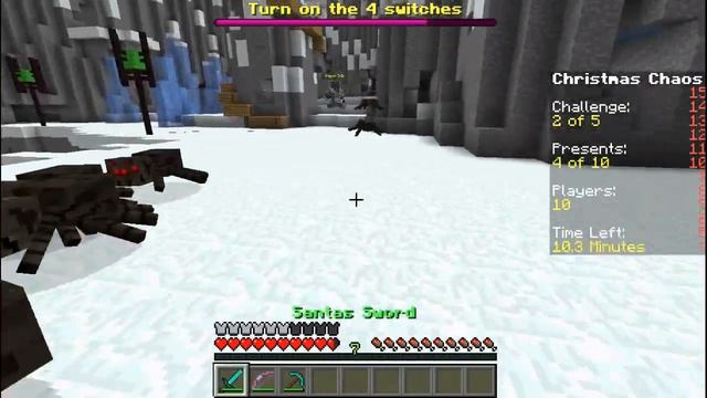 Minecraft(Mini game) Поможем Санте :) смотреть онлайн