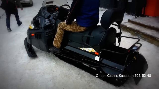 Снегоход Тайга Патруль 800 SWT в Казани (первый запуск) смотреть онлайн