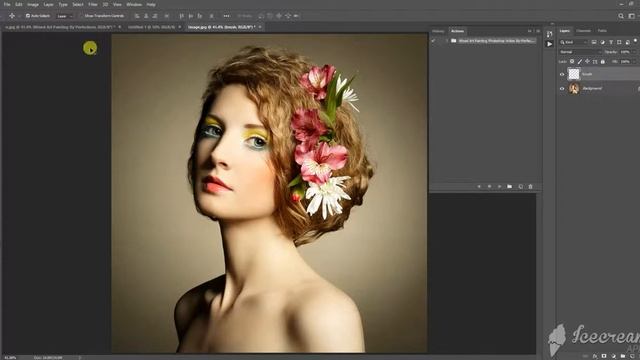 Mixed Art Painting Photoshop Action смотреть онлайн