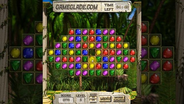 Ancient Jewels - Flash Game - Casual Gameplay смотреть онлайн