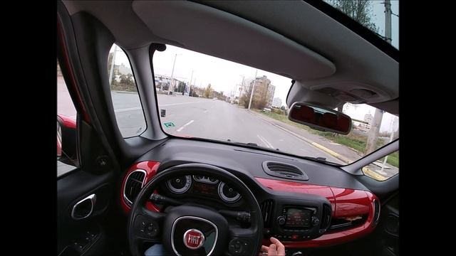 Fiat 500L 1.4 - POV Test Drive