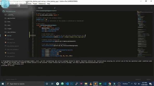 #13 Python setting app icon and title Python Desktop App QTDesigner, Pyqt5, Pyside | Modern Flat UI смотреть онлайн