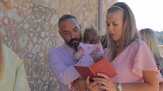 Крестины ребенка в Греции, Крит. Baptism in Greece. смотреть онлайн