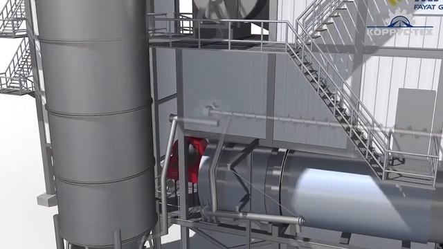 Схема работы асфальто-бетонного завода (АБЗ) MARINI "TOP TOWER" (Италия). смотреть онлайн