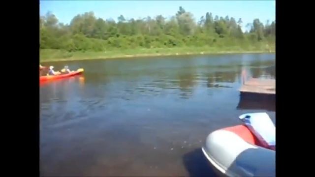 На каяках -вниз по реке Гауе смотреть онлайн