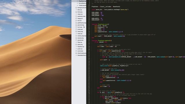 Flappy Bird - Assignment 1 Solution - CS50 Introduction to Game Development смотреть онлайн