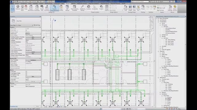 MagiCAD 2014.11 for Revit: Calculate sound levels based on air terminals in a selected Revit space смотреть онлайн
