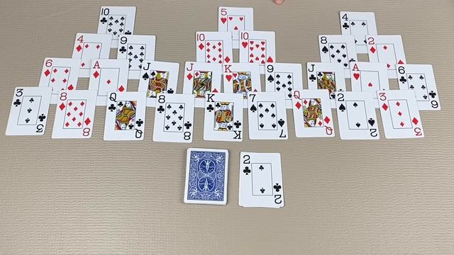 How to Play Tripeaks Solitaire | three pyramids in one | Skip Solo смотреть онлайн
