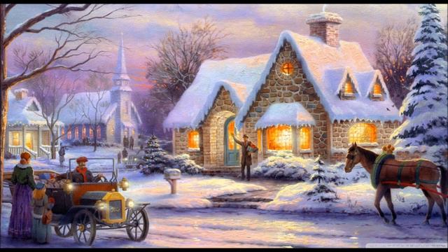 Popular Traditional Old CHRISTMAS CAROLS & MUSIC With Best CHRISTMAS & Snow Pictures смотреть онлайн