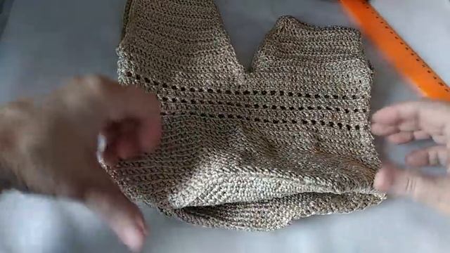 Сумка-узелок из целлюлозного ацетата крючком. Как связать? #ЛюдмилаТен смотреть онлайн
