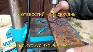 Сверло с кобальтом без кобальта и китайское. Испытание и сравнение