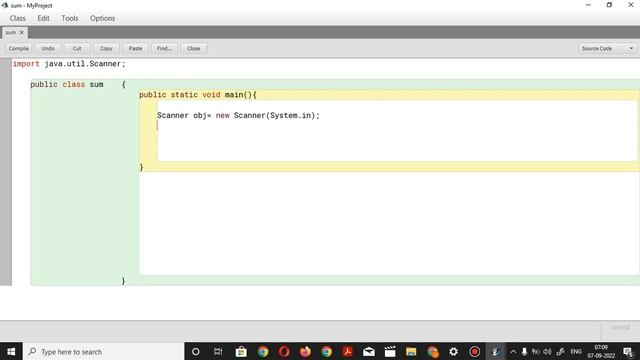 How to Start BlueJ and wrrite a Basic program || Sum of two number in java смотреть онлайн