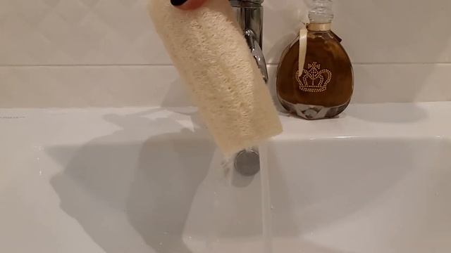 Мочалка из люфы 15 см. смотреть онлайн