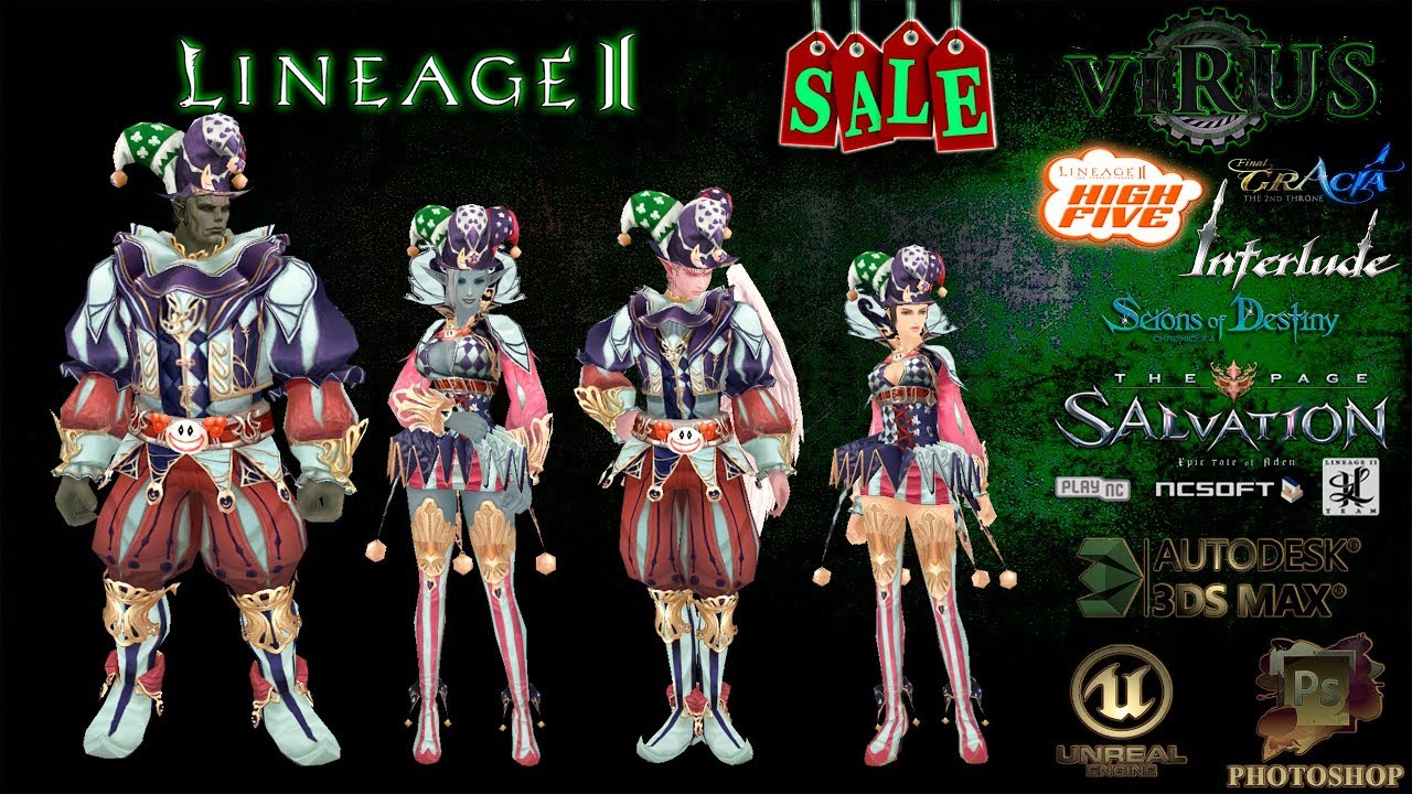 New Costumes. 103. LINEAGE II - FAFURION. Any Chronicles ◄√i®uS►
