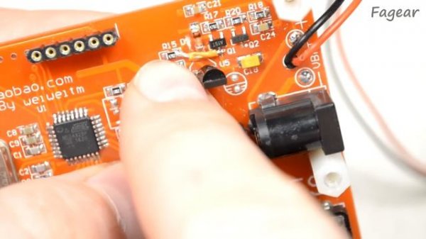 Аппаратная доработка Transistor Tester (ESR tester)