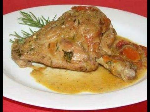 Кролик тушеный в сметане - как вкусно приготовить кролика. смотреть онлайн