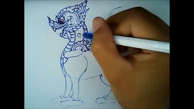 I019 สื่อเสริมการสอนศิลปะ : วาดภาพสิงห์ смотреть онлайн