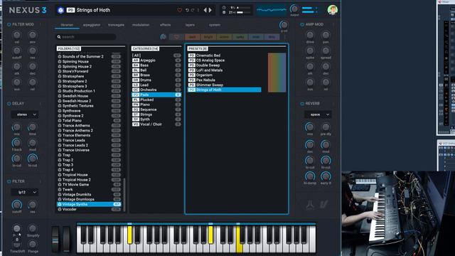 reFX Nexus 3 - new expansion teaser "Vintage Synths" смотреть онлайн