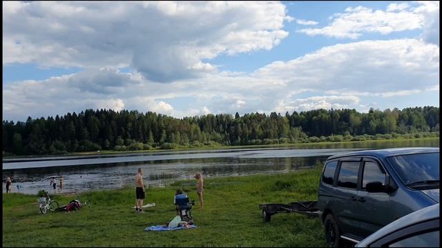 Рыбалка первый день. Изучаем озёра. Оредеж, о. Антоново смотреть онлайн