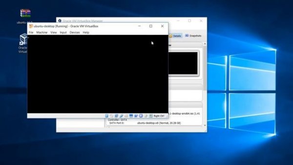 Installing Ubuntu 16.04 on Oracle VM VirtualBox in Windows 10