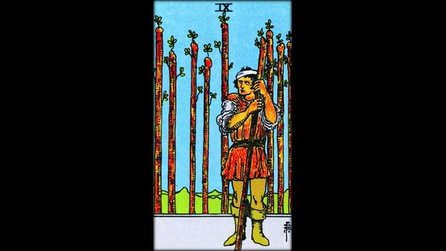 Таро Младшие арканы Девятка жезлов смотреть онлайн