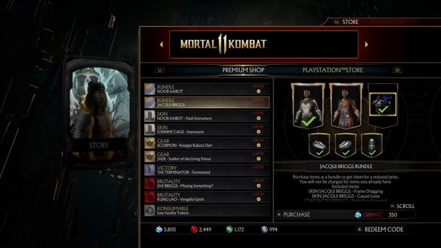 Jacqui Briggs's Race Against Time Skin Causal Loop Available In The MK11 Premium Shop Again... смотреть онлайн