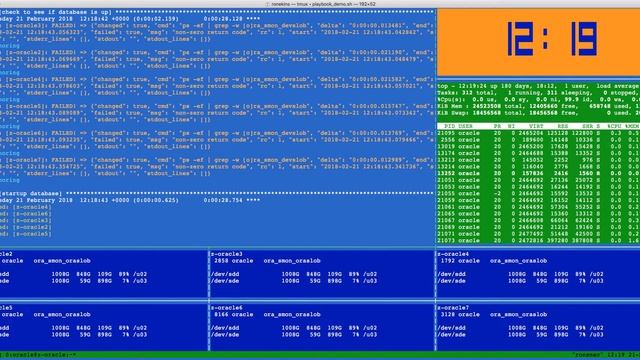 Oracle 12c multiple database clones using Ansible смотреть онлайн