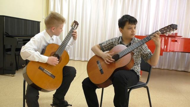 Плотников Е., Таранков Д., средняя группа, Ю.Стасюк "Баллада" смотреть онлайн