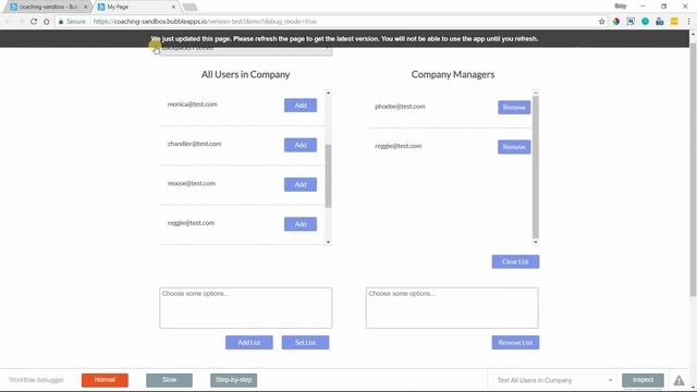 Bubble.io Lesson on Modifying List Fields смотреть онлайн