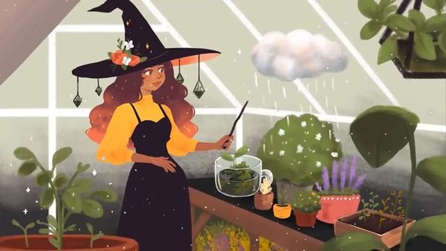 Aesthetic Song ~ Witch Chill On The Balcony | Lo-fi For Witches (Only) [lofi / Calm / Chill Beats]