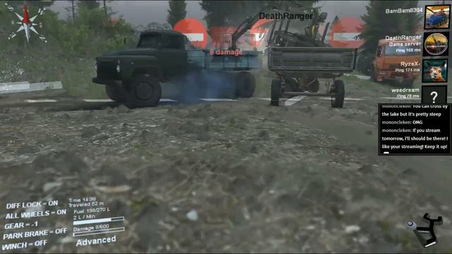 SPINTIRES online With Mods Evans Creek (Part 15) смотреть онлайн