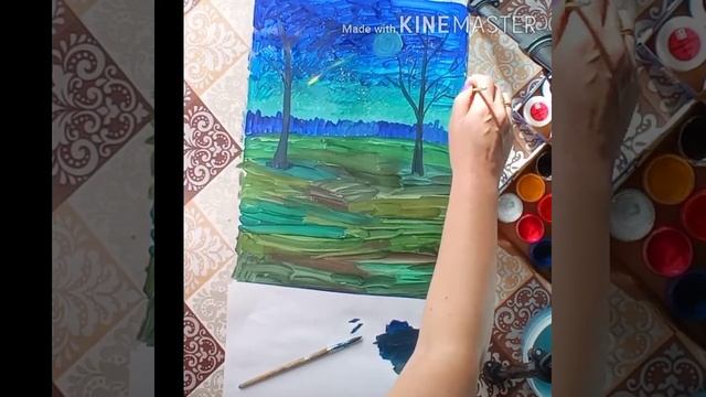 Воздушная перспектива.Ночь. Олень смотреть онлайн