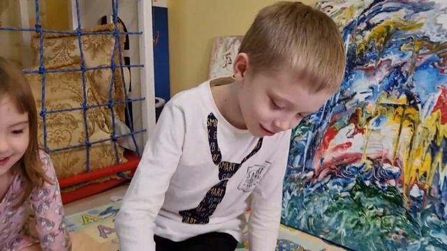 Рисуем картину с помощью фена смотреть онлайн