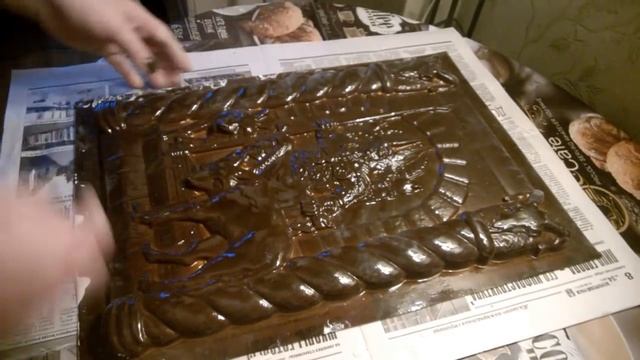 как легко отлить гипсовое панно и быстро вынуть смотреть онлайн