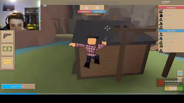 Bing Bang Bong! / Roblox Let's Play: Wild Revolvers смотреть онлайн