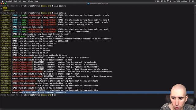 Tutorial de Git – 37. Cómo usar git reflog смотреть онлайн