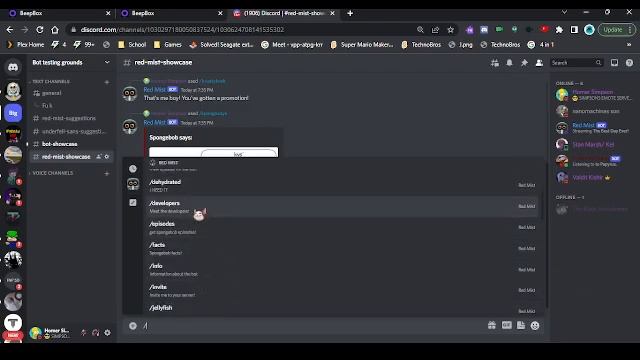Red Mist Discord Bot SHOWCASE смотреть онлайн
