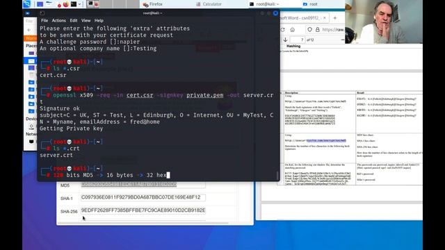 Lab 5: Diffie-Hellman, Symmetric Key, Public Key and Hashing смотреть онлайн
