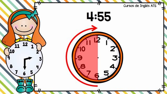 CÓMO DECIR LA HORA EN INGLÉS | CURSO DE INGLÉS смотреть онлайн