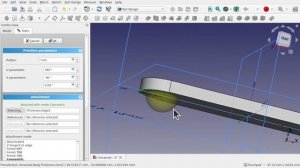 FreeCAD for Beginners 25: Spherical Pocket | Part Design | Additive & Subtractive Primitives