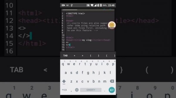 Dcoder create html code