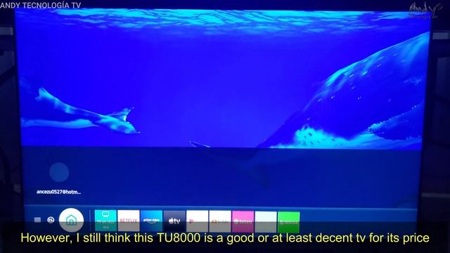 SAMSUNG TU8000: FUGAS DE LUZ Y RESPLANDORES EN LAS ESQUINAS DE LA PANTALLA ¿SUCEDE REALMENTE? смотреть онлайн