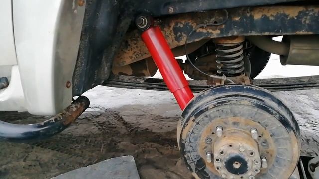 Амортизаторы от ГАЗ-53 на УАЗ ПАТРИОТ смотреть онлайн