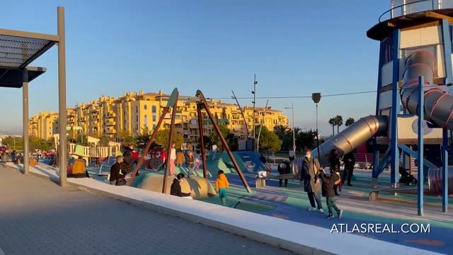 San Pedro Alcántara, one day in april 2021 | Marbella, Costa del Sol [4K] смотреть онлайн