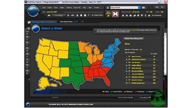 Draft Day Sports College Basketball PC смотреть онлайн