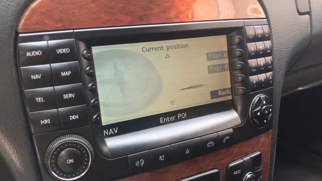 Mercedes W220 Navigation Search смотреть онлайн