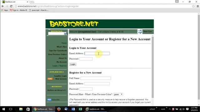 Install and Hack Badstore on VM ware - Hacking vulnerability смотреть онлайн