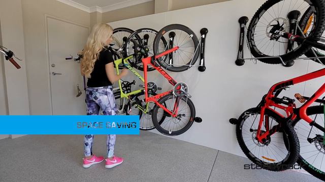 Steadyrack - The Ultimate Bicycle Storage Solution