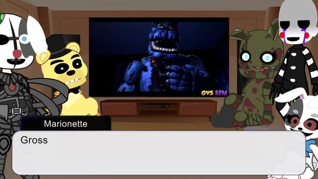 ?A Few FNaF Game Antagonists React To 7th Anniversary Darkest Desire?||Gacha Club смотреть онлайн